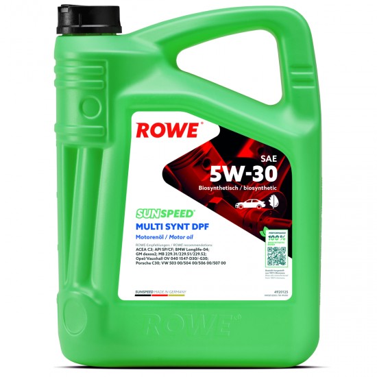 ROWE SUNSPEED MULTI SYNT DPF SAE 5W-30 5L