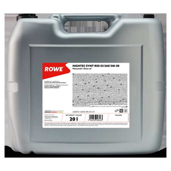 ROWE SYNT RSS 03 SAE 5W-30 20L