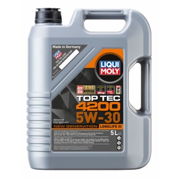 LIQUI MOLY Motoreļļa Top-Tec 4200 5W-30 5L