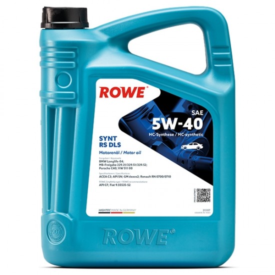 ROWE SYNT RS DLS SAE 5W-40 5L