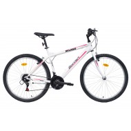 Sieviešu velosipēds 26'' ''MILANO'', balts/rozā