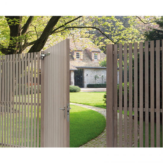 Alumīnija uzlika ievietošanas slēdzenēm 3020-HYB (2 gabali) ner.tēr./sudraba- 35*185/92mm