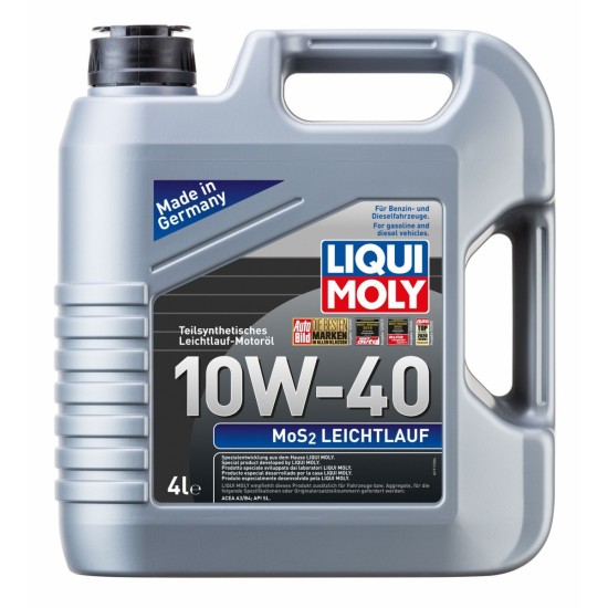 LIQUI MOLY Pussint. motoreļļa ar MOS2 10W-40 4L