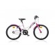 Bērnu velosipēds 20'' ''420 SPORT'', balts/rozā, 6 ātrumi