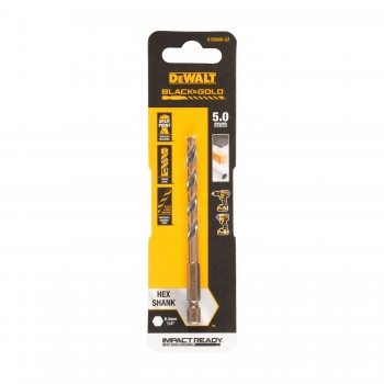 Metāla urbja uzgalis HEX 1/4, 5,0 mm, DeWALT
