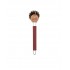 SMART Microfiber Dish brush silicon burgundy Birste trauku mazgāšanai 1 gab