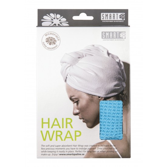 SMART Spaline Hairwrap blue Turbānveida dvielis matiem 1 gab