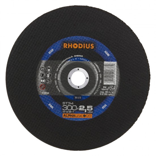 Rhodius metāla griešanas disks ST34 400x3,0x32,0