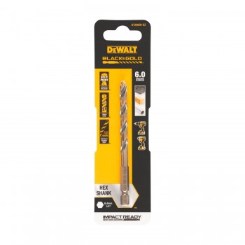 Metāla urbja uzgalis HEX 1/4, 6,0 mm, DeWALT
