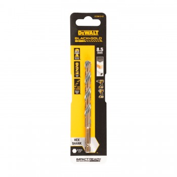 Metāla urbja uzgalis HEX 1/4, 8,5 mm, DeWALT