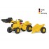 RollyKid CAT traktors, iekrāvējs un piekabe
