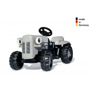 RollyKid Little Grey Fergie pedāļu traktors ar piekabi