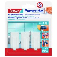 TESA Powerstrips āķi S Classic balti 2gb