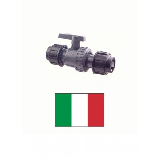 Lodveida ventilis PVC DN32, 335GG, DN32