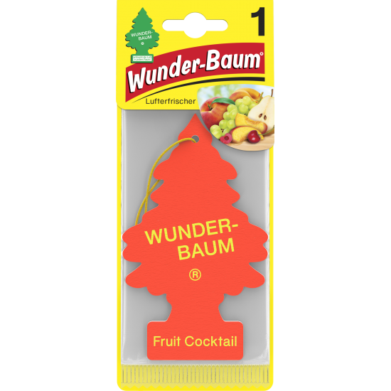 WUNDER-BAUM Tree Fruit Cocktail gaisa atsvaidzinātājs, 5g