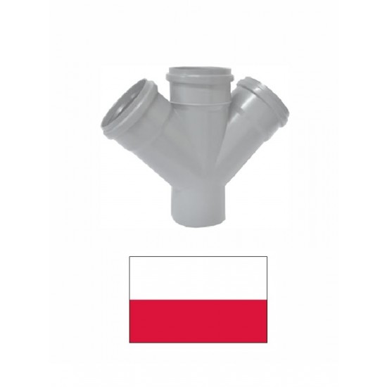 Dubultatzars DN110/50/50;45^ 804, PELEKA
