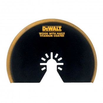 Daudzfunkcionāla instrumenta pusapaļš asmens 102 mm, DeWALT