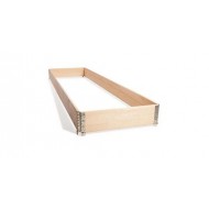 Koka paaugstinātā dārza dobe 1150x2150x195mm