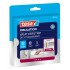 WEATHERSTRIP, E-PROFILE, EPDM WHITE, 6M:9MM
