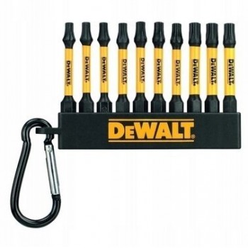 FLEXTORQ Torx skrūvgrieža uzgaļi 57 mm, Dewalt, 10 gab.