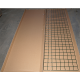 Multi panelis RAL6005 zaļš 1,0*1,5M 50*50/2.5/3.2MM