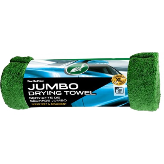 TURTLE WAX Jumbo Drying Towel žāvēšanas dvielis, 420gms, 80 x 60cm