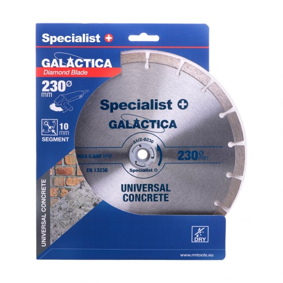 SPECIALIST+ dimanta disks GALACTICA, 230 x 10 x 22,2 mm