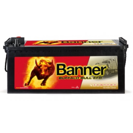 Banner Buffalo Bull 150Ah EFB 12V 850A 513x189x195/220mm