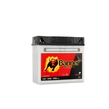 Akum. Banner 19Ah Bike Bull -+ 12V 150A 186x82x171mm