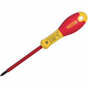 Stanley Fatmax izolēts skrūvgriezis VDE PH1x100 mm, 1000V