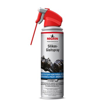 NIGRIN augstas veiktspējas silikona smērvielas aerosols (500 ml)