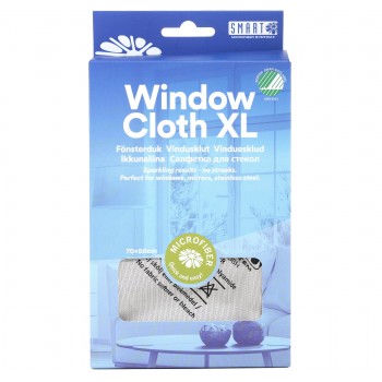SMART Microfiber Window Cloth 50x40cm Lupata stiklu un spoguļu tīrīšanai  (plāna) 1 gab