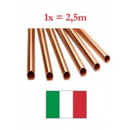Kapara caurule cietā 22mmx2,5m 99B22, 22X1x2,5m