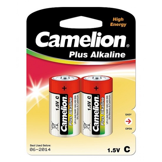 Elementi sārmains, C, LR14-BP2, CAMELION, 2 gab.