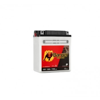 Akum. Banner 12Ah Bike Bull -+ 12V 170A 134x80x160mm