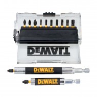 25 mm trieciena uzgaļu komplekts EXTREME, DeWALT, 14 gab.