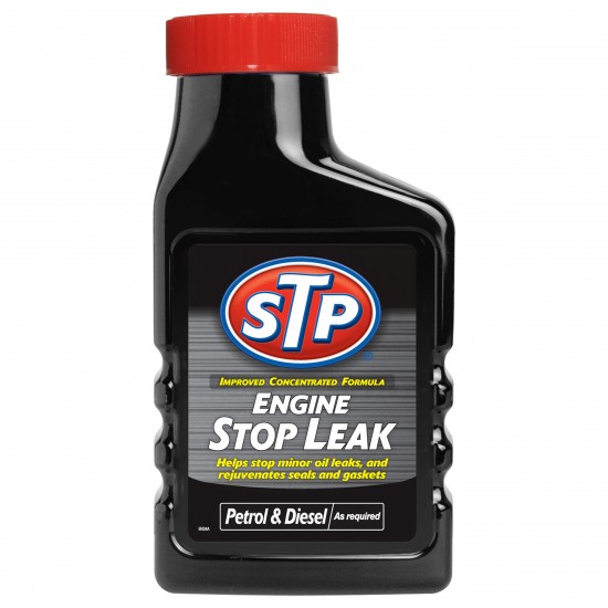 STP Engine Stop Leak Petrol and Diesel, Dzinēja pretsūces līdzeklis (benzīnam un dīzelim) 300ml