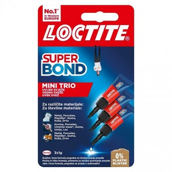 Loctite Super Bond Mini Trio 3X1G
