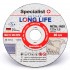 SPECIALIST+ metāla griešanas disks LONG LIFE, 125 x 1.6 x 22 mm
