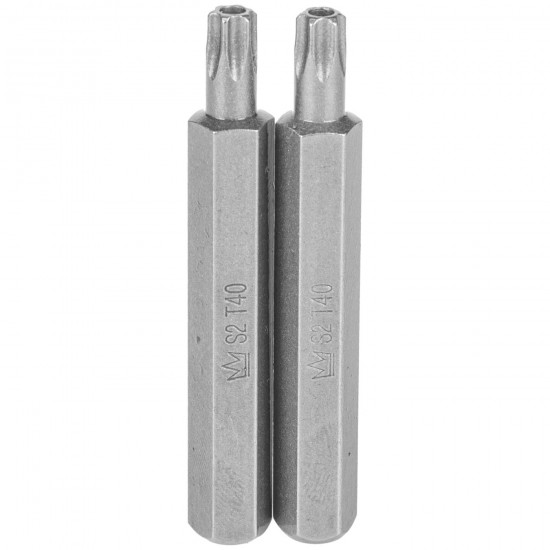 Uzgalis TORX ar caurumu 10x75 mm RICHMANN, 2gab.