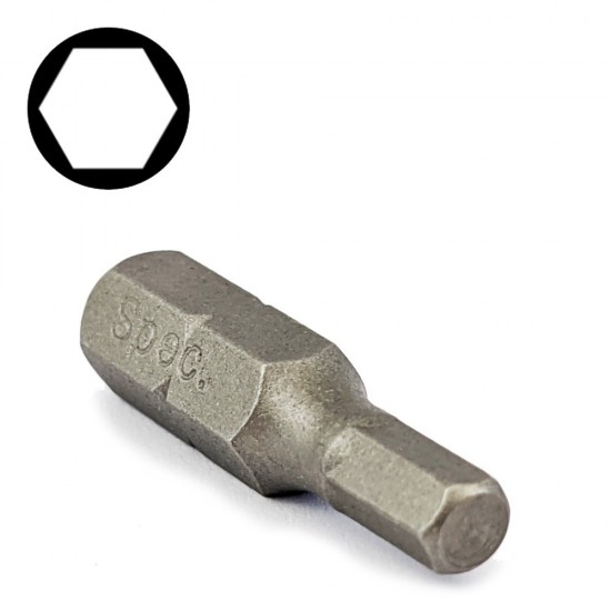 SPECIALIST+ skrūvgrieža uzgalis HEX, 4 mm, 10vnt.