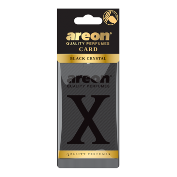 AREON CARD Black Crystal gaisa atsvaidzinātājs