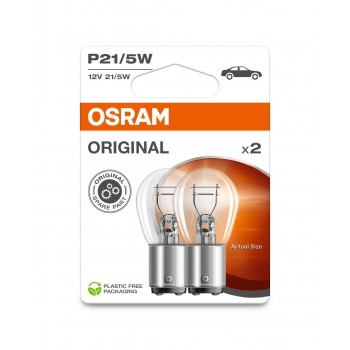 OSRAM ORIGINAL 12V P21/5W 21/5W 12V BAY15D 2 gb
