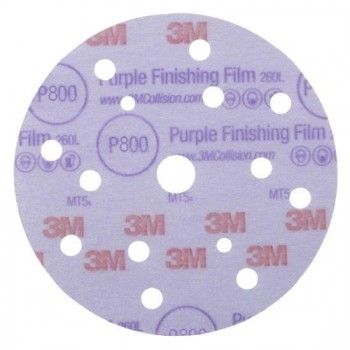 ~Hookit 260L/15 Purple disc P800 150mm