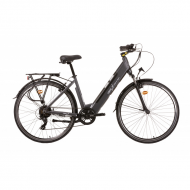 Elektriskais velosipēds DENVER EMOTIVE, izmērs 28", pelēks