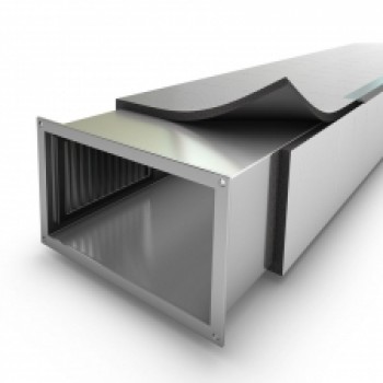 Izolācija ArmaFlex Duct ALU 19mm, H1,5 m pašlīmējoša, 18m²/rullis