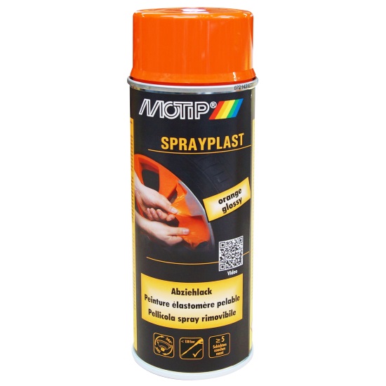 MOTIP spray plast aerosols, oranža 400ml