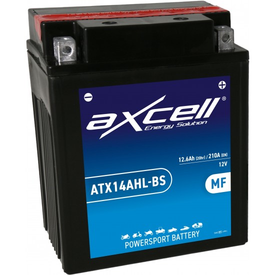 AXCELL MF 12Ah 210A -/+ 12V 135x90x167mm