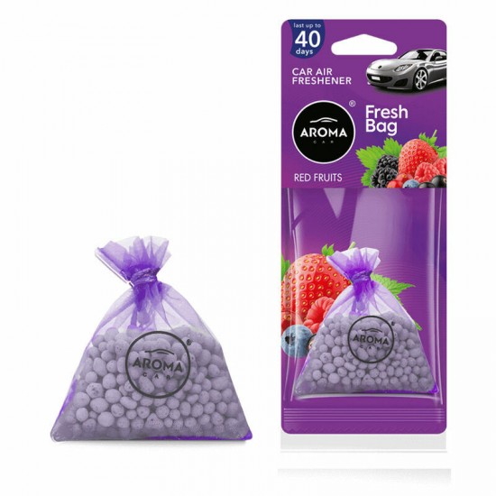 Aroma Car gaisa atsvaidzinātājs - Fresh bag Pearls - Red Fruits