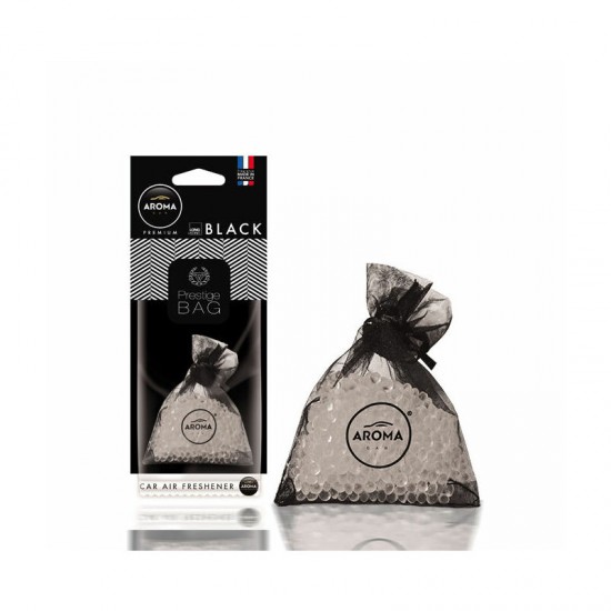 Aroma Car Gaisa atsv. Fresh bag 20g Prestige, Black